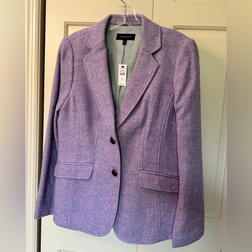 Talbots Wool Blend Blazer